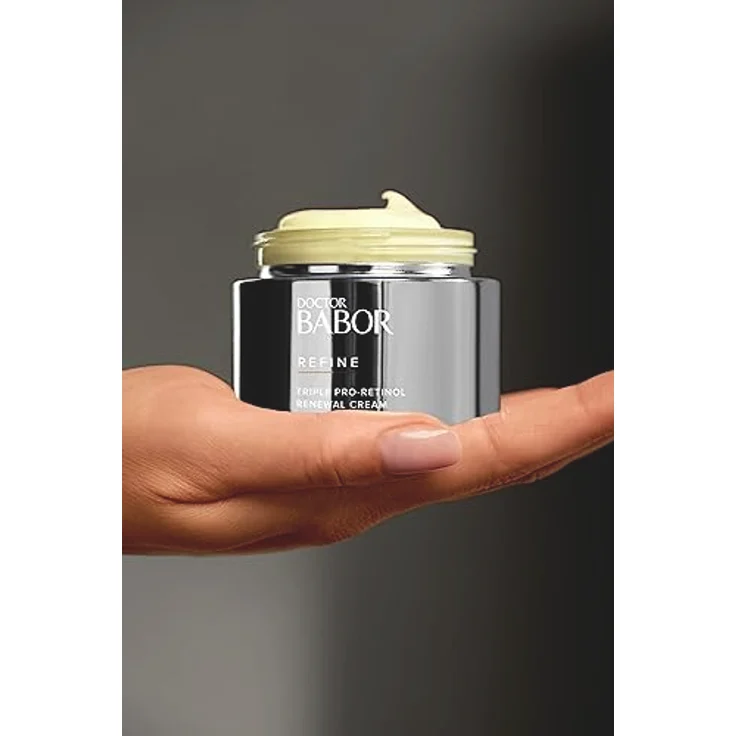 DOCTOR BABOR Straffende Creme mit Retinol, Anti-Aging Gesichtscreme für pralle Haut und gegen Hyperpigmentierung, Medizinische Anti-Falten Gesichtspflege, Triple Pro-Retinol Renewal Cream, 1 x 50 ml – Bild 5