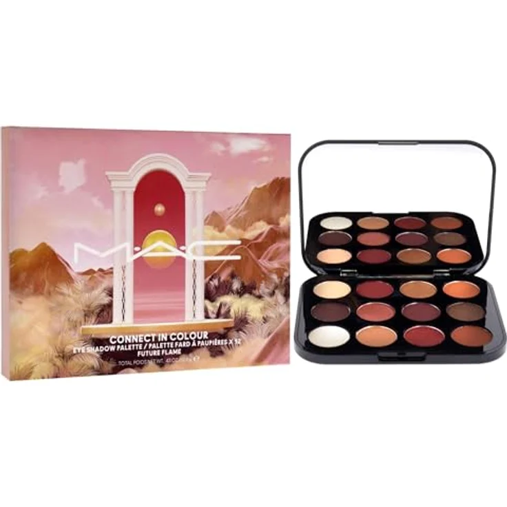 MAC Cosmetics Connect In Colour Eye Shadow Palette, 12 Shades Lidschattenpalette in Future Flame, 12,2 g – Bild 3
