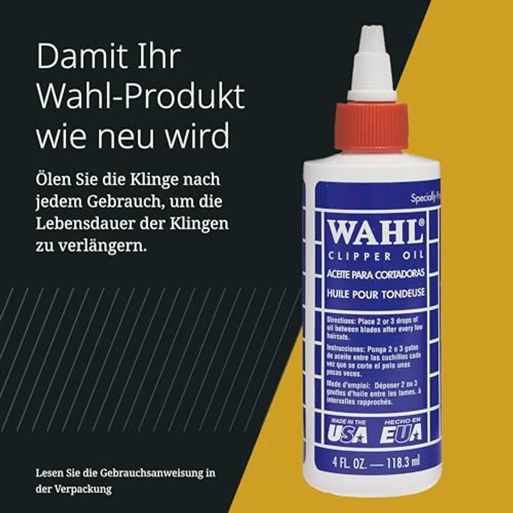 Wahl Set 10 Aufsteckkämme Premium, vielseitige Schneideführungen von 1,5 mm bis 25 mm für präzise Haarschnitte – Bild 8