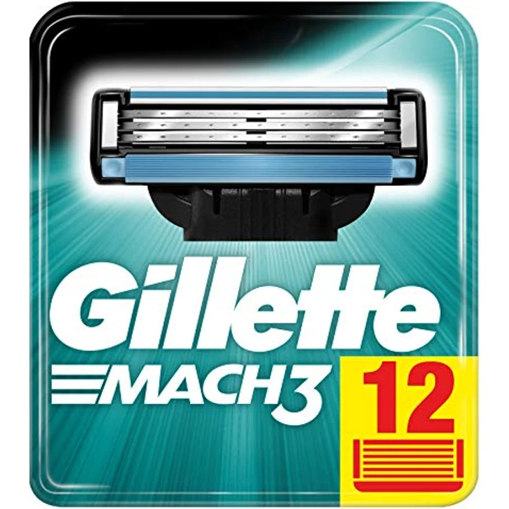 Gillette Mach3 Rasierklingen 12 Stück – Bild 2