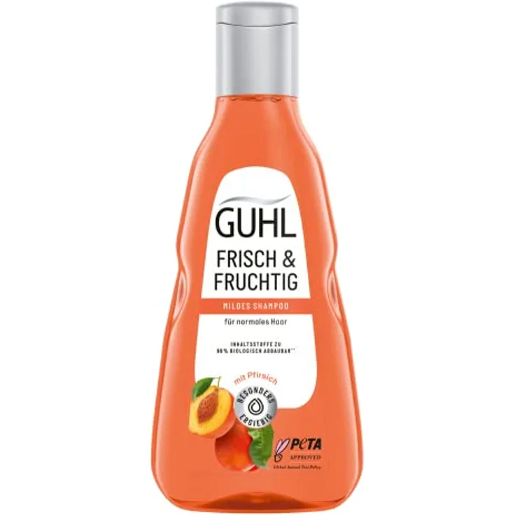 Guhl Frisch & Fruchtig Shampoo - Inhalt: 250 ml - Haartyp: normal