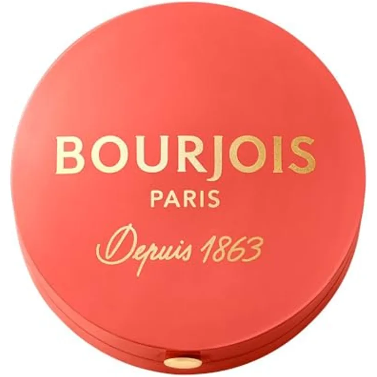 Bourjois Little Round Pot Blush, 18 Entzückendes Rot, langanhaltende Pigmente, Rosé-Effekt, leicht zu verblassende Formel, 2,5 g