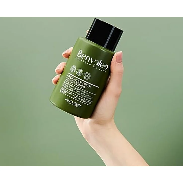 Alfaparf Milano Benvoleo Hydration Hydra Rich Conditioner, 275ml, feuchtigkeitsspendend, verbessert die Haarstruktur, vegan – Bild 4