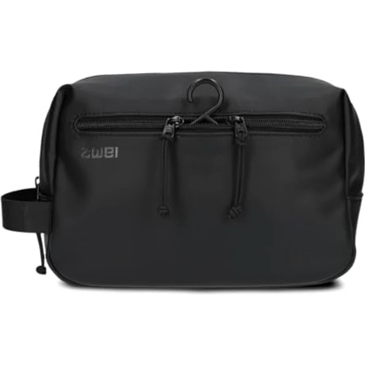 Zwei CARGO CAN50, wasserfeste Kulturtasche zum Aufhängen mit Haken, Schmuckfach und Innentaschen, 3 Liter, 25 cm (Black) – Bild 4