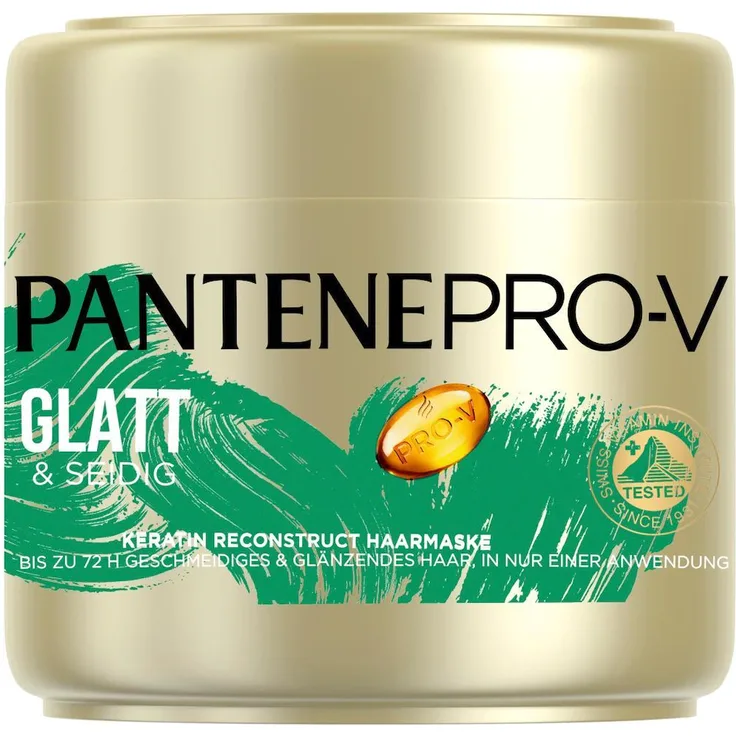 Pantene Pro-V glatt & Seidig Intensiv-Maske Für Widerspenstiges Haar 300 ml 