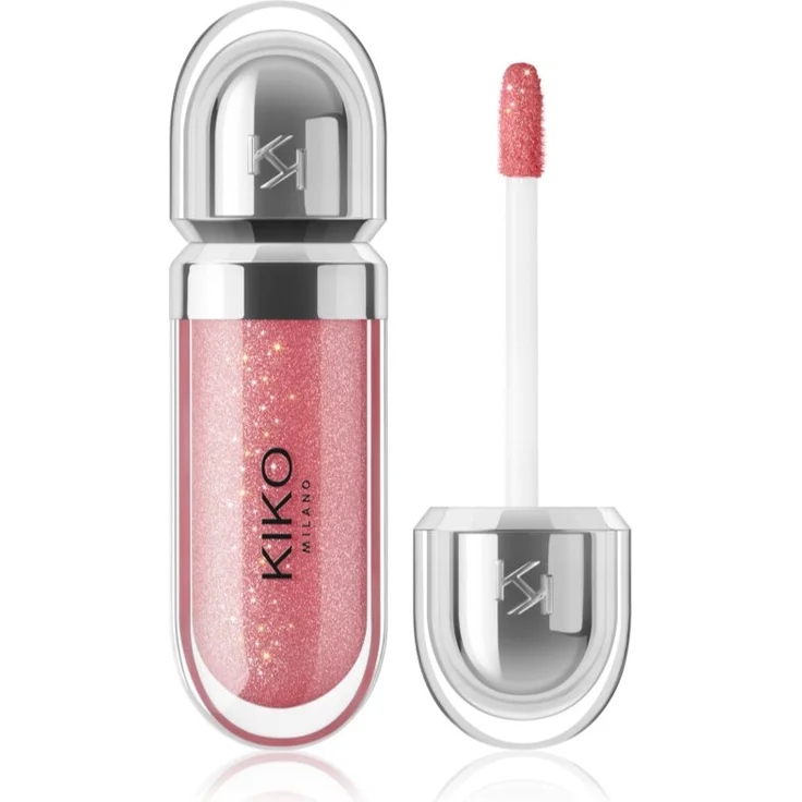 KIKO Milano 3D Hydra Lipgloss, Hydratisierendes Lipgloss, Farbton 17 Pearly Mauve, 6.5 ml