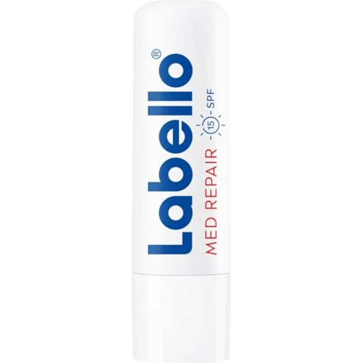 Labello Med Repair Lippenpflegestift, mineralölfrei mit LSF 15 und Vitamin E, 4,8 g, für spröde Lippen – Bild 3
