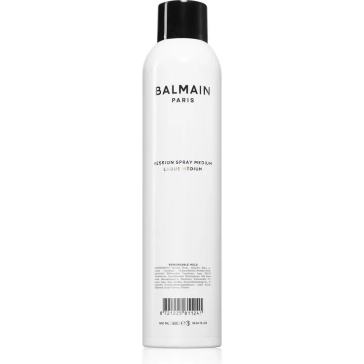Balmain Hair Couture Session Spray Medium, 300 ml Haarspray für Männer mit mittlerem Halt und leichter Anwendung