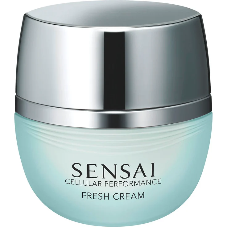 SENSAI CELLULAR PERFORMANCE Fresh Cream, 40 ml, feuchtigkeitsspendende Gesichtscreme mit Koishimaru Seide EX und samtigem Finish
