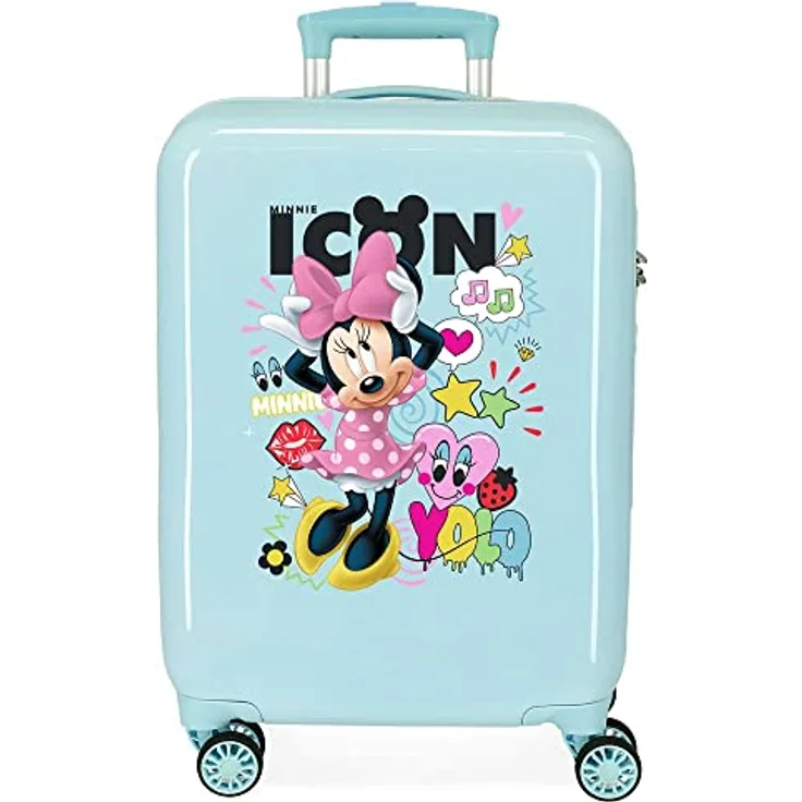 Disney Minnie Happy Helpers Anpassungsfähiger Schönheitsfall Blau 29x21x15 cms ABS