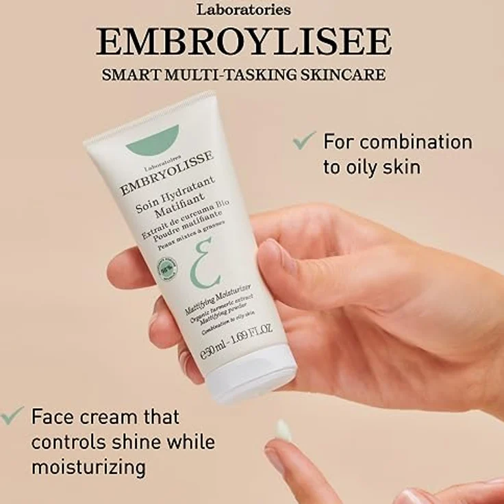 Embryolisse Mattifying Moisturizer 50 ml - Gesichtscreme, mattierend – Bild 2