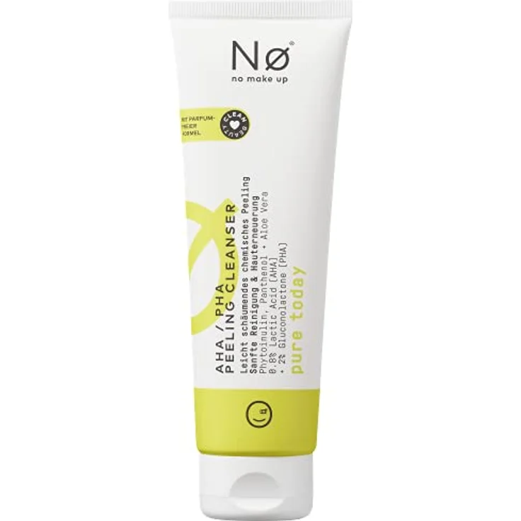 Nø pure today AHA PHA Peeling Cleanser – chemisches Gesichtspeeling gegen unreine Haut und Pickel – geeignet für empfindliche & fettige Haut - Peeling Gesicht für Mann & Frau, 125 ml – Bild 1