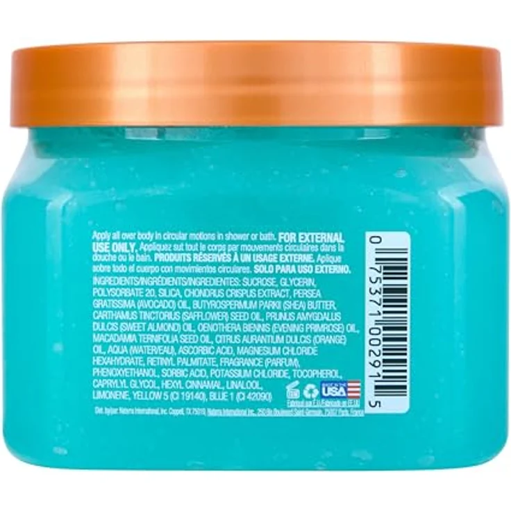 Tree Hut Blue Lagoon Shea-Zucker-Peeling, 470 ml, ultra-feuchtigkeitsspendendes Peeling - nährt die essentielle Körperpflege – Bild 3