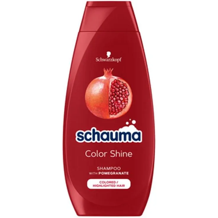 SCHAUMA Color Shine, Color Protection Shampoo mit UV-Filter für coloriertes Haar, 400ml