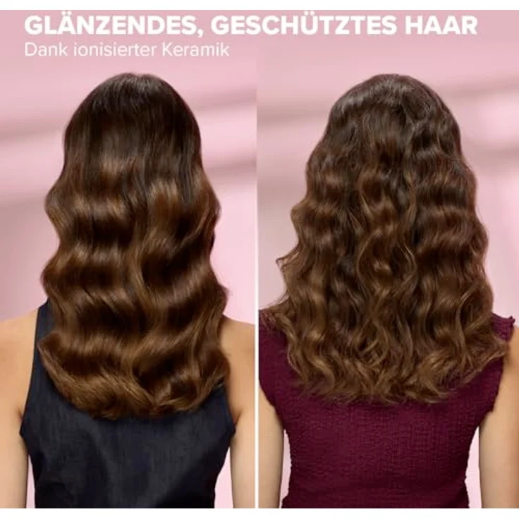 Bellissima Ricci&Curl HD 21005, automatischer Lockenstab mit Ionen-Funktion und Temperaturregulation, schwarz – Bild 5