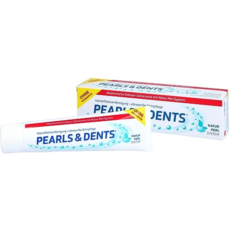 Pearls & Dents Zahncreme ohne Titandioxid, 100 ml – Bild 2
