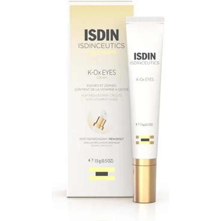 ISDIN Isdinceutics K-Ox Eyes Creme, Augencreme zur Milderung von Augenringen und Tränensäcken, 15 ml