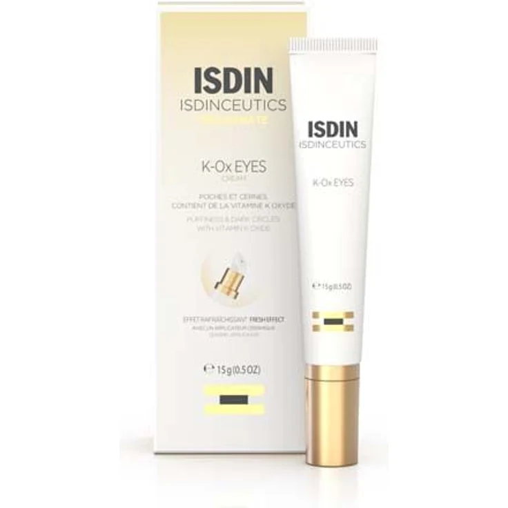 ISDIN Isdinceutics K-Ox Eyes Creme, Augencreme zur Milderung von Augenringen und Tränensäcken, 15 ml