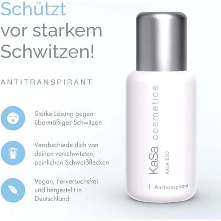 KaSa cosmetics Kasa Deo Antitranspirant 50 ml – Bild 3