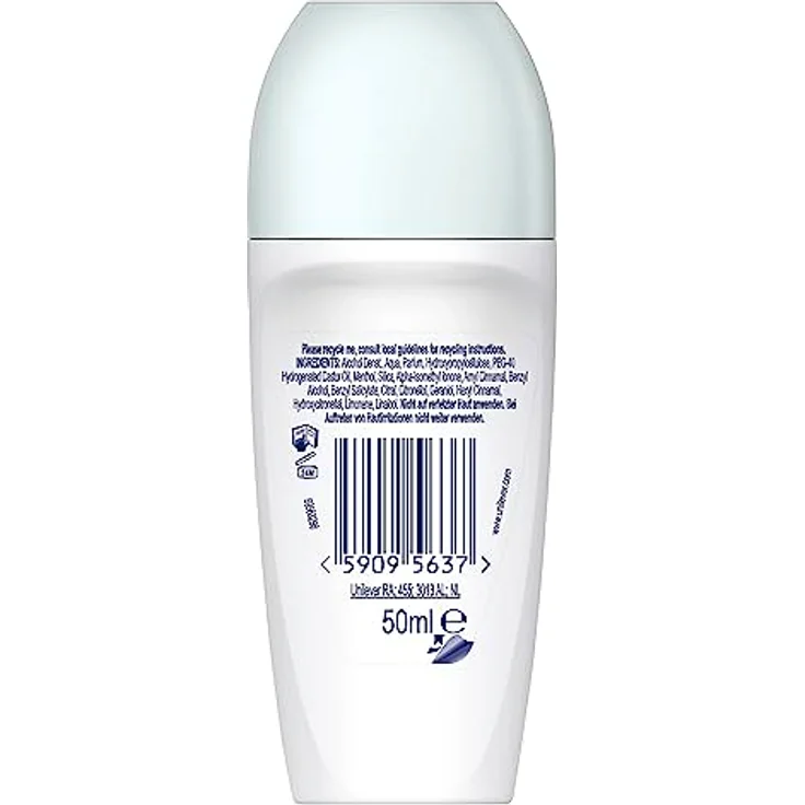 Rexona Deo Roll-On Flower Fresh 0% Aluminiumsalze Deodorant mit 48 Stunden Schutz gegen Körpergeruch 50 ml 6 Stück – Bild 2