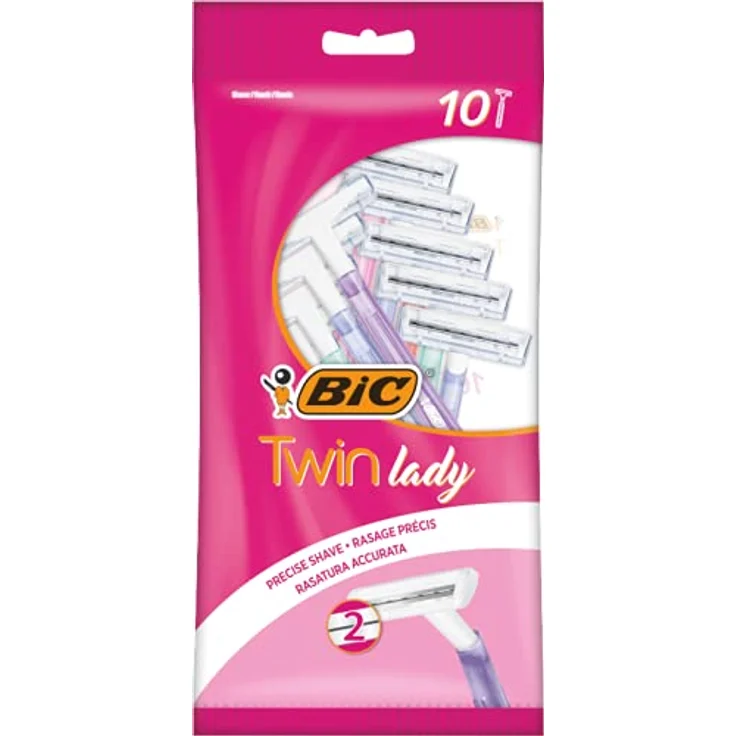 BIC Damen-Rasierer TWIN LADY, 10 Stück – Bild 2