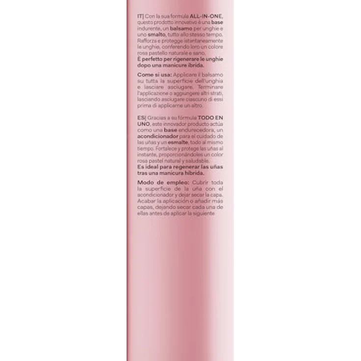 Long4Lashes Extra Nails Nagelhärter, 10 ml | All-in-One Nagelpflege, Basislack und Pastellrosa Farblack für Regeneration und Schutz – Bild 5