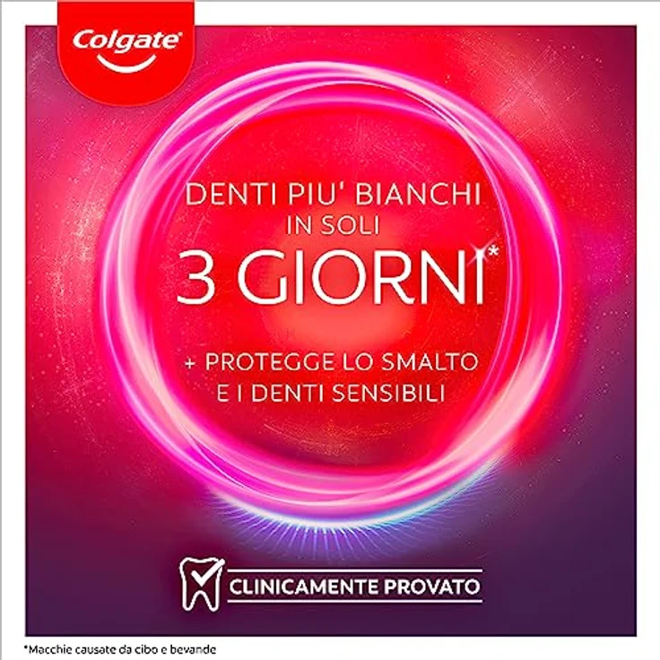 Colgate Max White Multiprotect Zahnpasta 50 ml | weißere Zähne in 3 Tagen* | schützt Zahnschmelz und empfindliche Zähne | Zahnaufhellung | entfernt tiefe Flecken – Bild 2