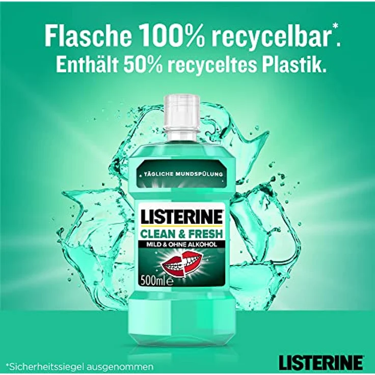 Listerine Clean & Fresh Mundspülung 500 ml – Bild 5