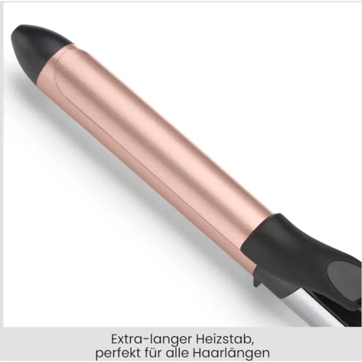 BABYLISS C 263 E Cosmos Lockenstab, 25 mm Heizstab mit Keramikbeschichtung, 6 Temperaturstufen bis 210 °C, Drehkabel 2,5 m – Bild 6