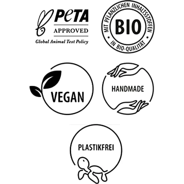 GREENDOOR Shampoo & Pflege 75g, festes mildes Bio Haarshampoo & integrierter Haar Conditioner, Naturkosmetik ohne Palmöl Silikone, natürliche Haarpflege für trockenes Haar – Bild 3