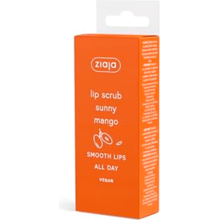 Ziaja Sunny Mango, Lippen-Zuckerpeeling mit feuchtigkeitsspendenden Eigenschaften, 12 ml – Bild 2