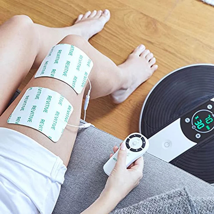 REVITIVE Oberschenkel-Pads, große Elektrodenpads für Reizstromgeräte, wiederverwendbar und hautfreundlich – Bild 4