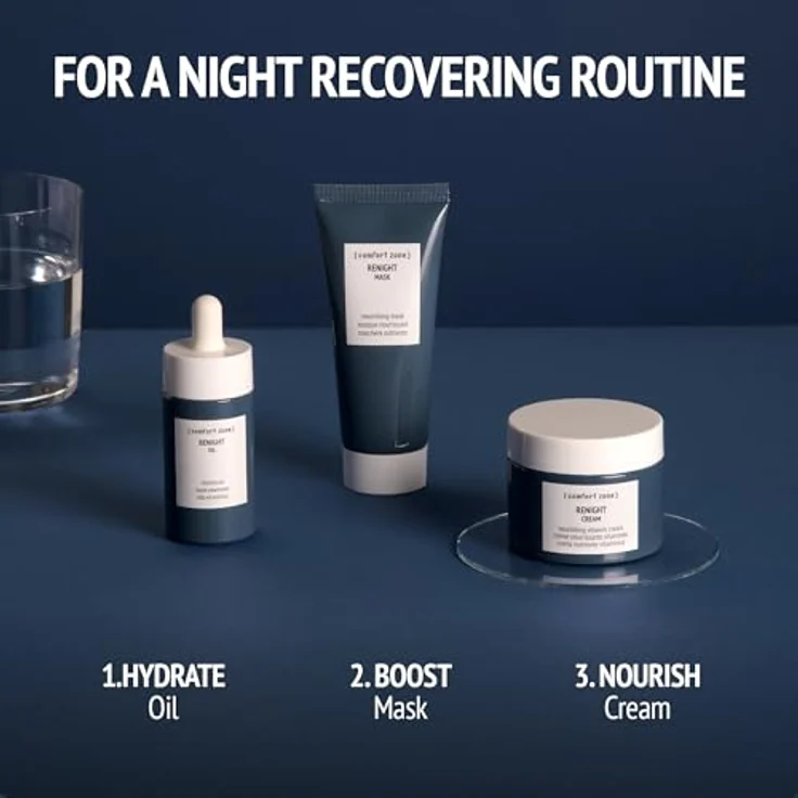 comfort zone RENIGHT Cream 60 ml, nährende Nachtpflege mit Goji-Beeren und Tomaten-Extrakt – Bild 5