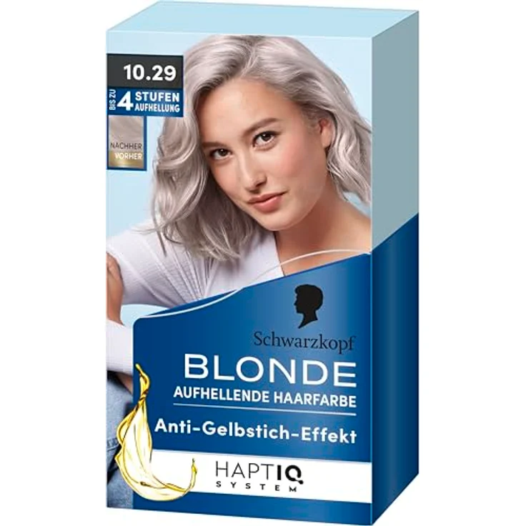 Blonde Aufheller 10.29 Aufhellende Farbe Platinblond Stufe 3 Aufhellung & Blondierung 142 ml – Bild 2
