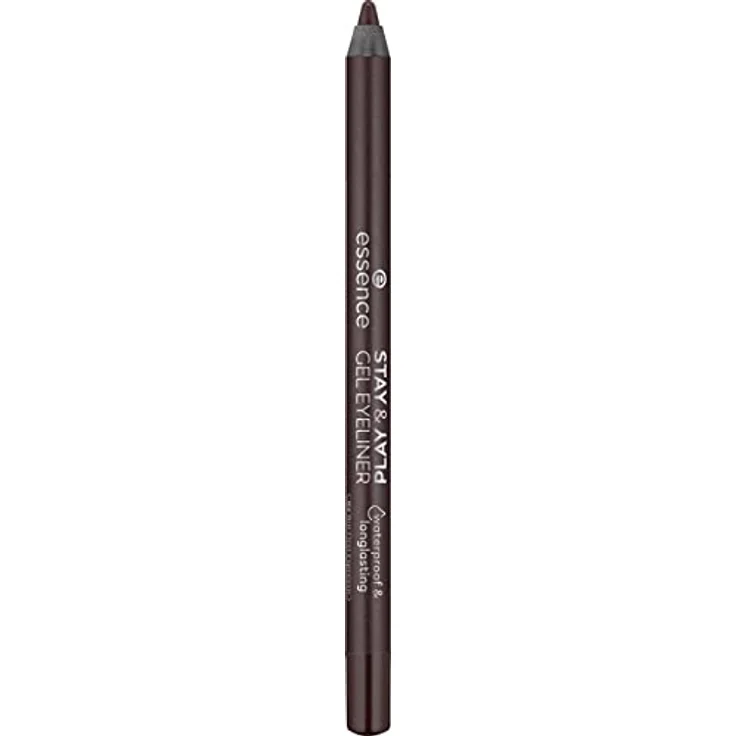 essence STAY & PLAY GEL EYELINER, Nr. 02, Braun, langanhaltend, hochpigmentiert, vegan, wasserfest, ohne Mikroplastikpartikel, Nanopartikel frei, 1er Pack (1.3g) – Bild 1