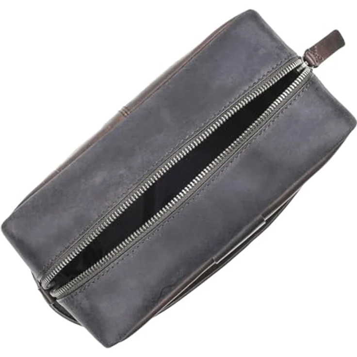 Strellson Brick Lane Dick - Kulturbeutel 24 cm darkbrown – Bild 4