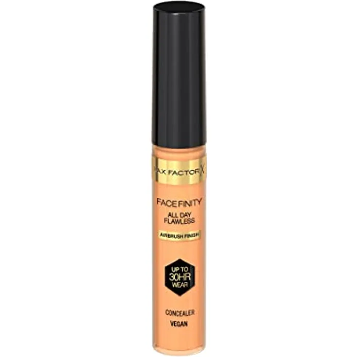 Max Factor Facefinity All Day Flawless Concealer, Fb. 70, 30 Stunden Deckkraft, vegan Mit Airbrush-Finish, wetter- und wasserfest, schützt vor blauem Licht, 30.0 ml