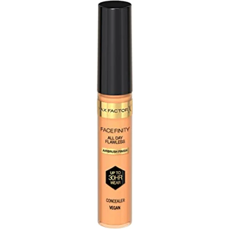 Max Factor Facefinity All Day Flawless Concealer, Fb. 70, 30 Stunden Deckkraft, vegan Mit Airbrush-Finish, wetter- und wasserfest, schützt vor blauem Licht, 30.0 ml – Bild 1