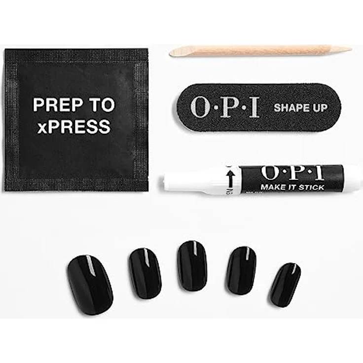 OPI xPRESS/ON künstliche Fingernägel Lady in Black 30 St. – Bild 2