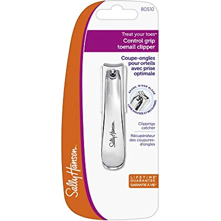 Sally Hansen Beauty Tools, Treat Your Toes-Control Grip Toenail Clip with catcher