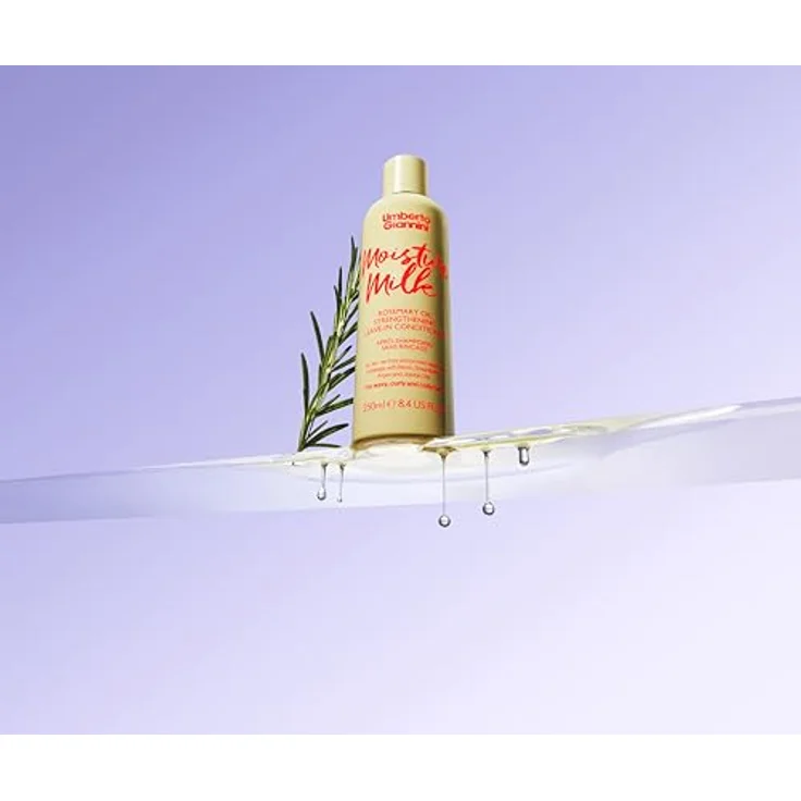 Umberto Giannini Strong Curls Rosemary Oil Leave-In Conditioner, silikonfreier Feuchtigkeits-Conditioner für lockiges Haar, 250 ml – Bild 2
