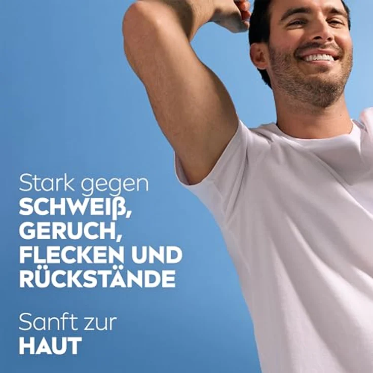 NIVEA MEN Black & White Invisible Original Deo Roll-On, 72h Antitranspirant mit Anti-Flecken-Technologie, alkoholfrei, frischer Duft, 50 ml – Bild 3