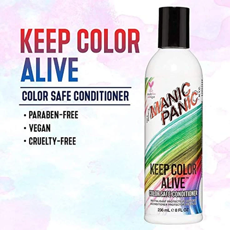 Manic Panic Keep Color Alive, farbsicherer Conditioner, vegan, tierversuchsfrei, 236 ml – Bild 3