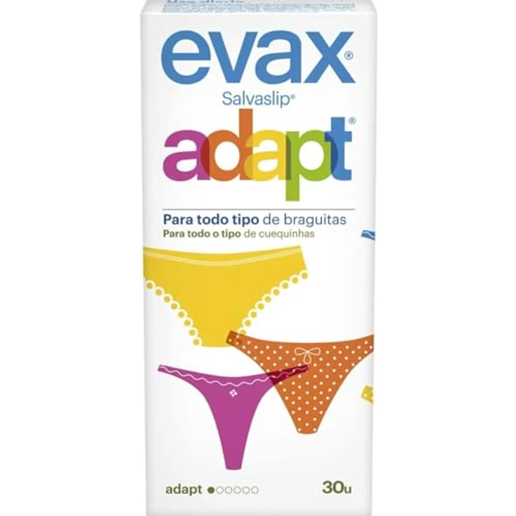 Evax Salva-Slip adapt 30 Stück Slipeinlagen Damenhygiene – Bild 2
