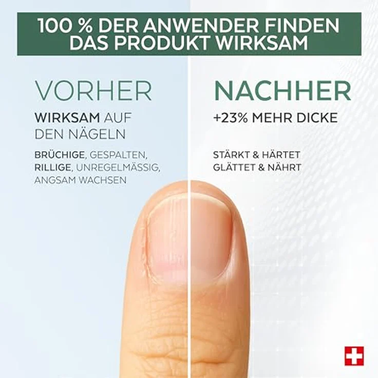 PODERM Nagelpflege-Öl, rein pflanzliche Behandlung für brüchige, gerillte und strapazierte Nägel, regeneriert und stärkt, Swiss Made – Bild 3