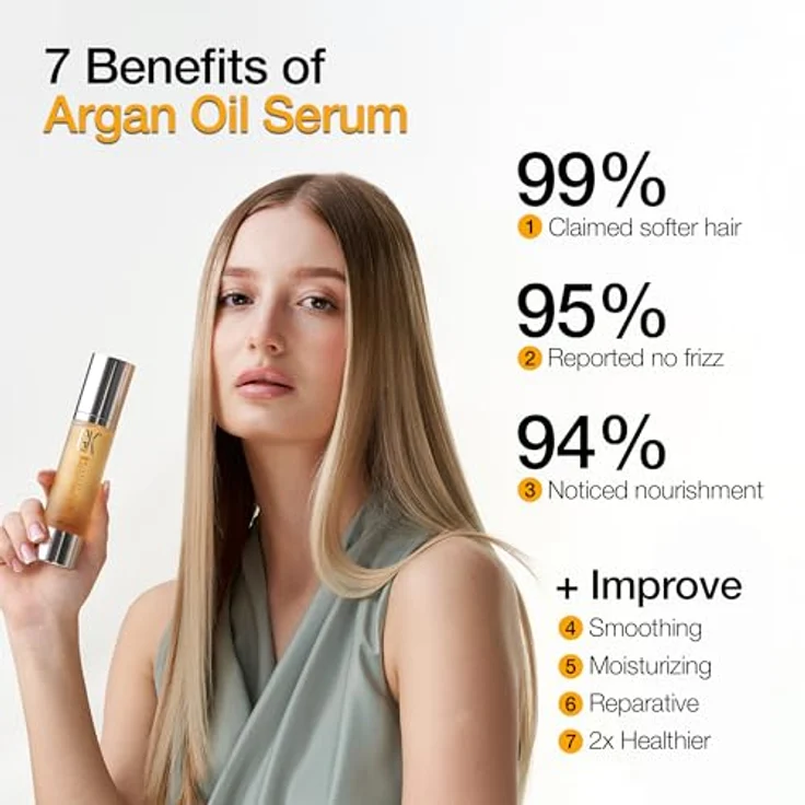 GK Hair Serum, verfeinerndes Haarserum, 50 ml für seidige Geschmeidigkeit und Glanz – Bild 8