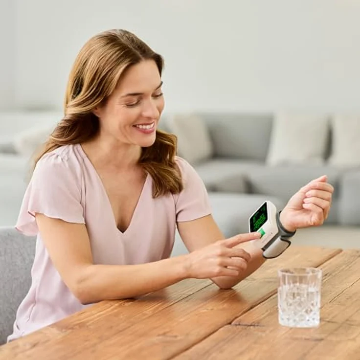 Medisana BW 360 connect Handgelenk-Blutdruckmessgerät, Blutdruck- und Pulsmesser mit Bluetooth App, Ampel-Skala, 398 Speicherplätzen und Arrhythmie-Anzeige – Bild 2