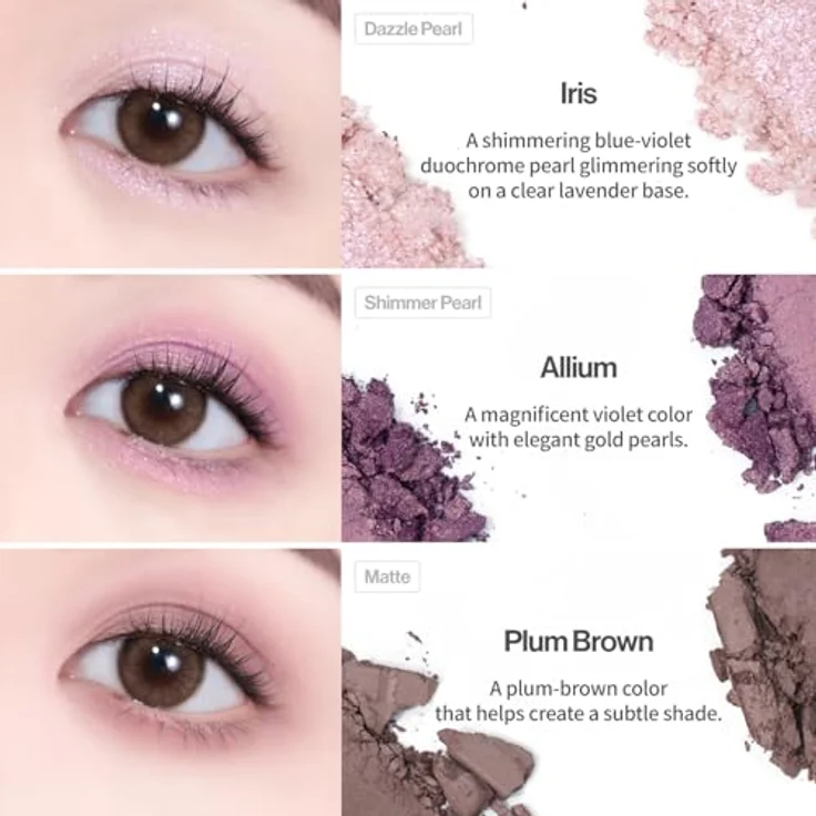 Unleashia Glitterpedia Eye Palette N°4, Lidschattenpalette mit 9 Farben, All of Lavender Fog, 7,5 g – Bild 8