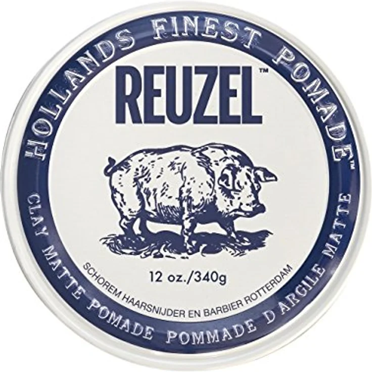 Reuzel Clay Matte Pomade 340 g für Widerspenstiges Haar, Alle Haartypen geeignet – Bild 2