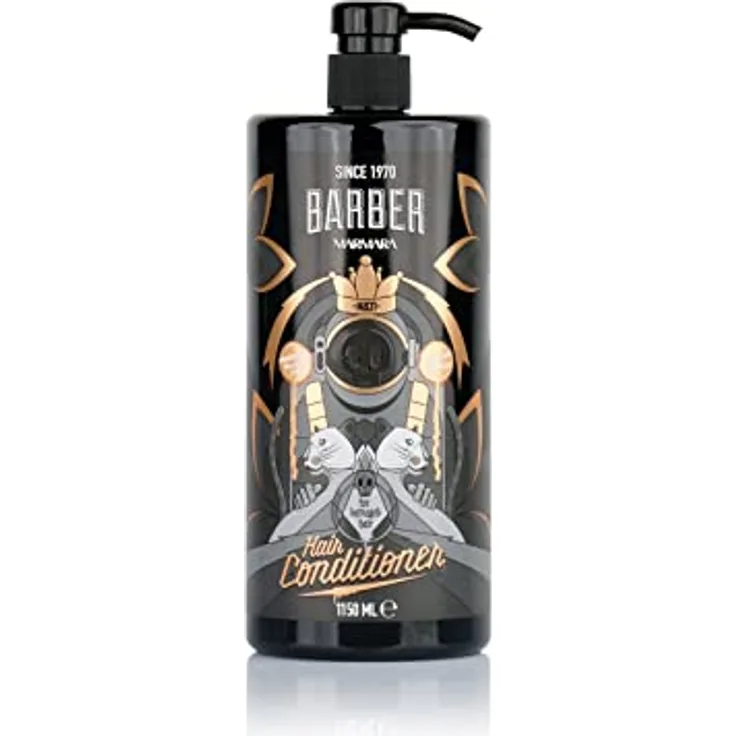 BARBER MARMARA Hair Conditioner Männer 1150ml | Friseur Kabinett Spülung Herren | Friseurbedarf | verringert Haarausfall | Barber Shop Haarkur | frei von Silikone und Salz | für Alle Haartypen